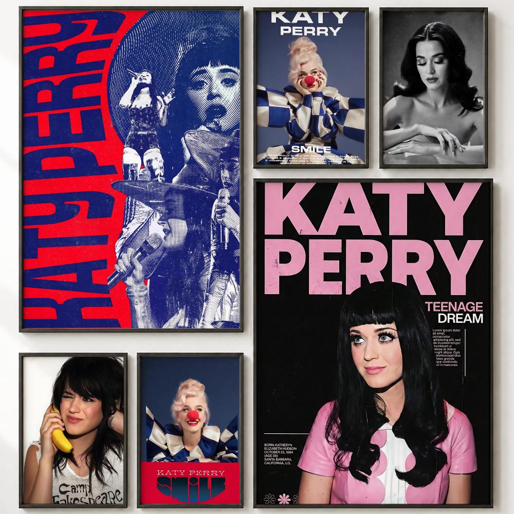 Home Office Wallpaper - Music Artist Katy Perry Poster HD