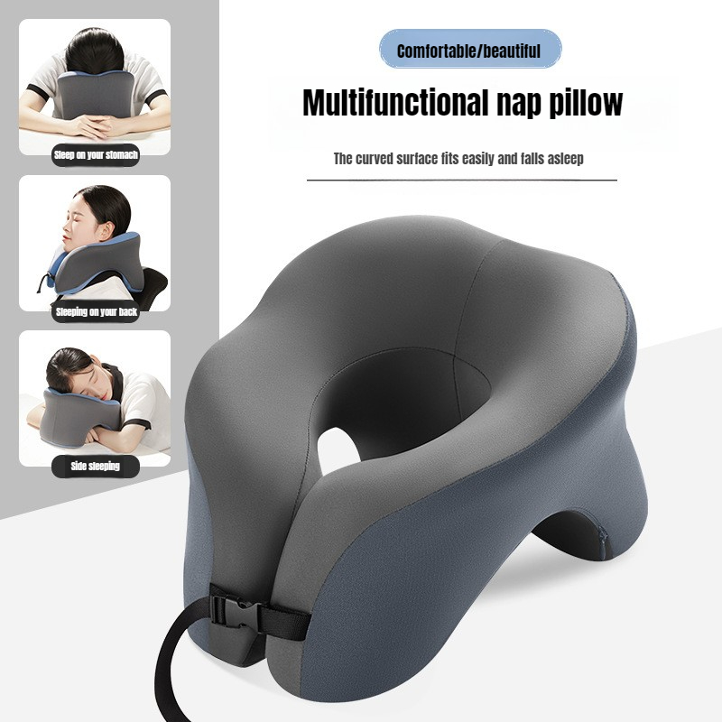 Home Office Head - Portable U-shaped Travel Pillow Memory Foam