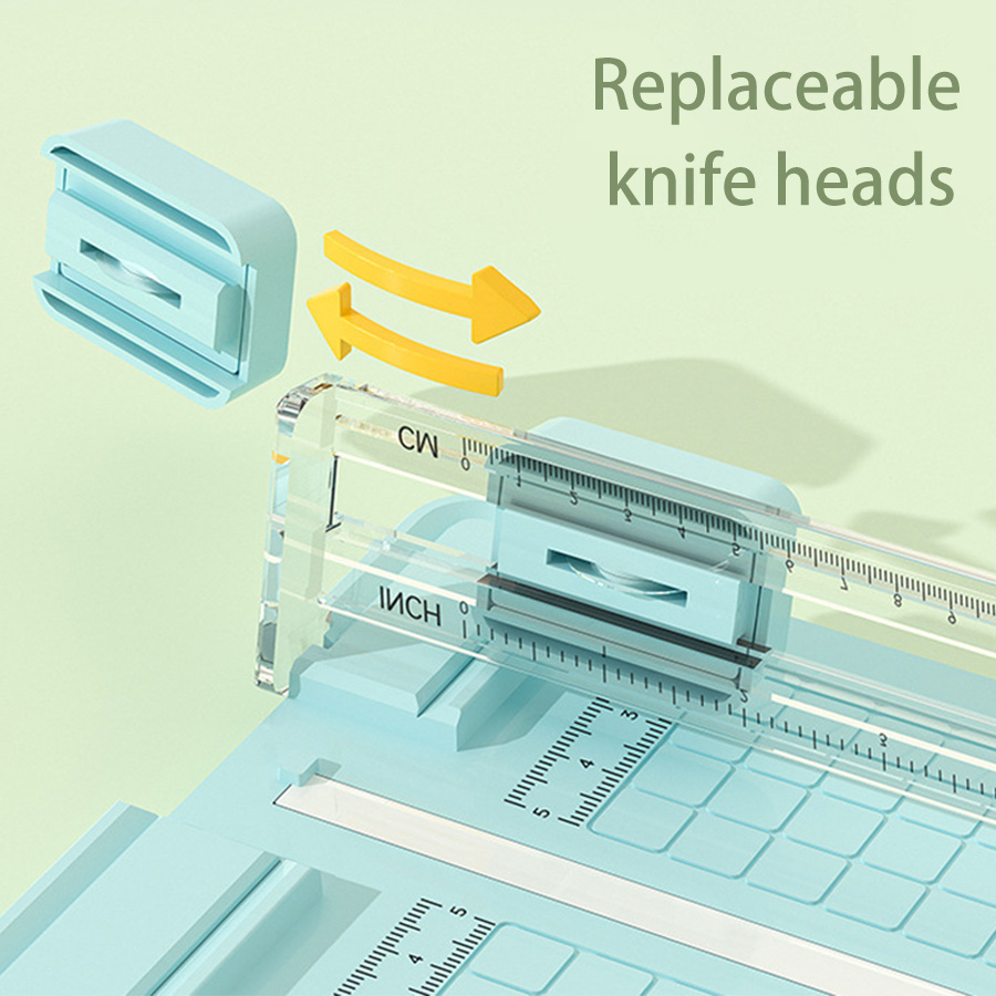 Home Office Head - 4 in 1 Two-Way Paper Cutter,