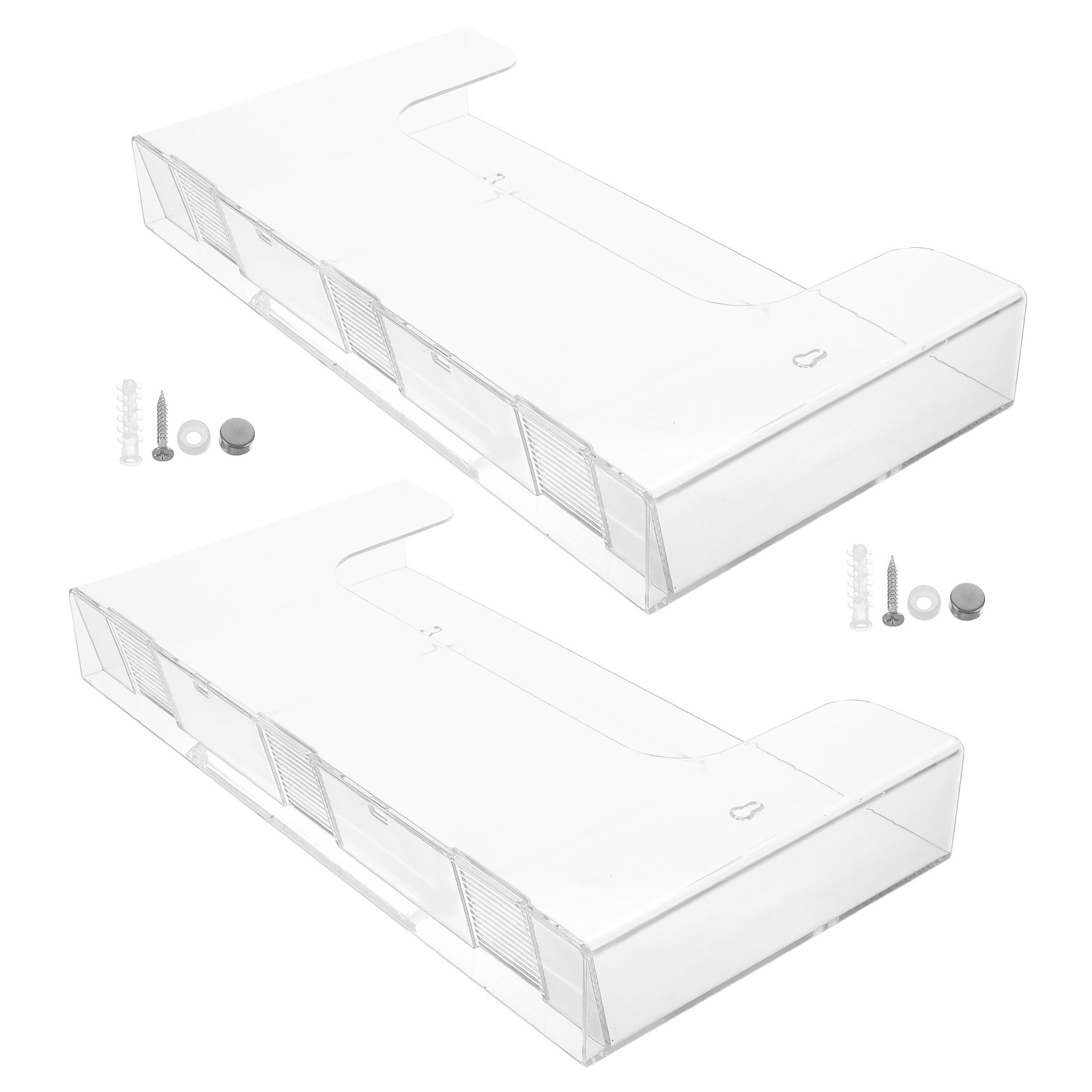 Home Office Wallpaper - 2Pcs Acrylic Wall File Holders Wall