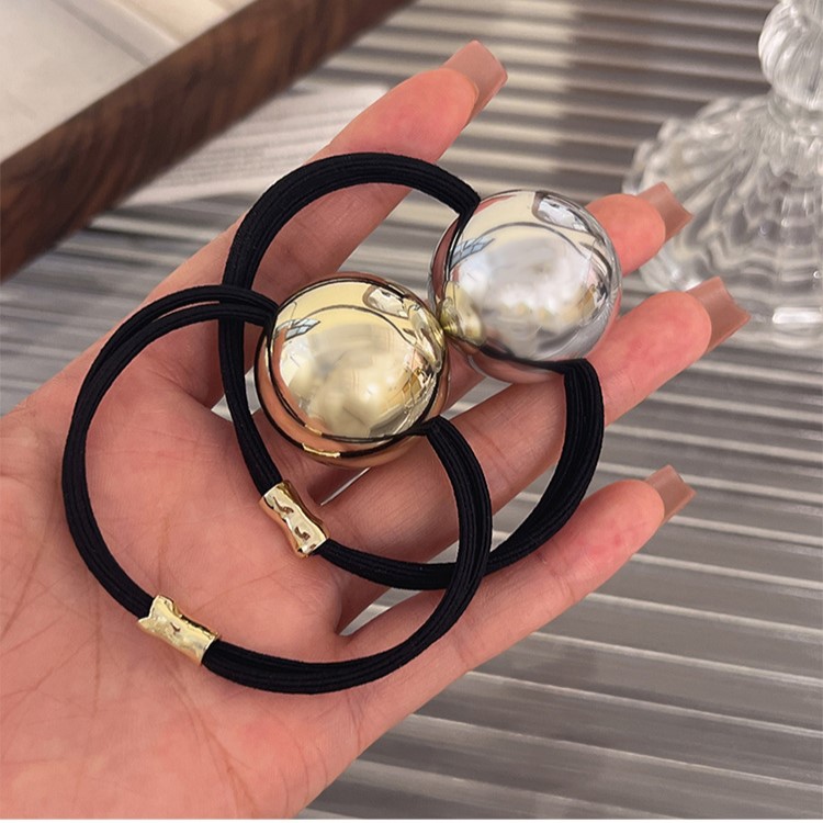 Metal ball hair ring back of t - Home Office Head recension och pris