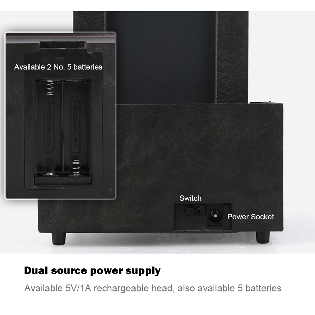 Water Fountain Desktop Ornamen - Home Office Feng Shui recension och pris