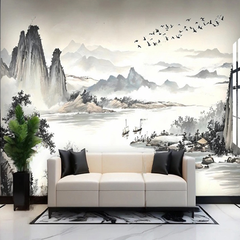 Custom Wallpaper New Chinese S - Home Office Wallpaper recension och pris