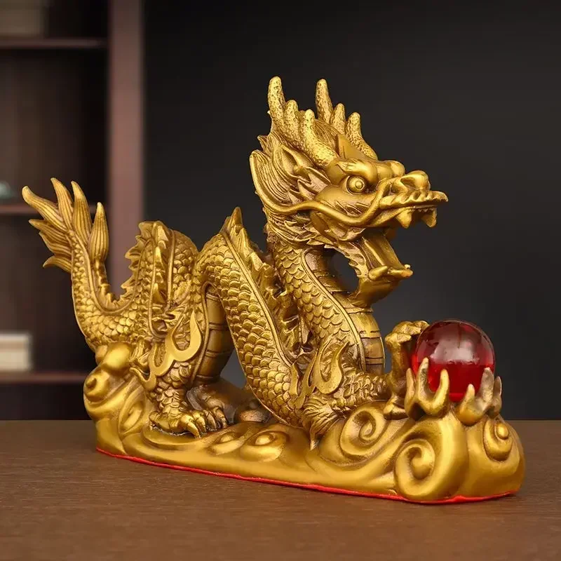Feng Shui Copper Animal Dragon - Home Office Feng Shui recension och pris