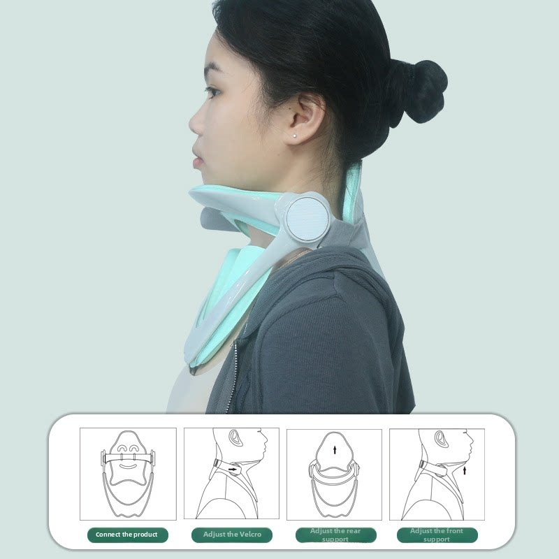 Ergonomic Neck Traction Device - Home Office Head recension och pris
