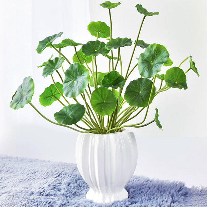 37cm 18 Heads Artificial Lotus - Home Office Head recension och pris