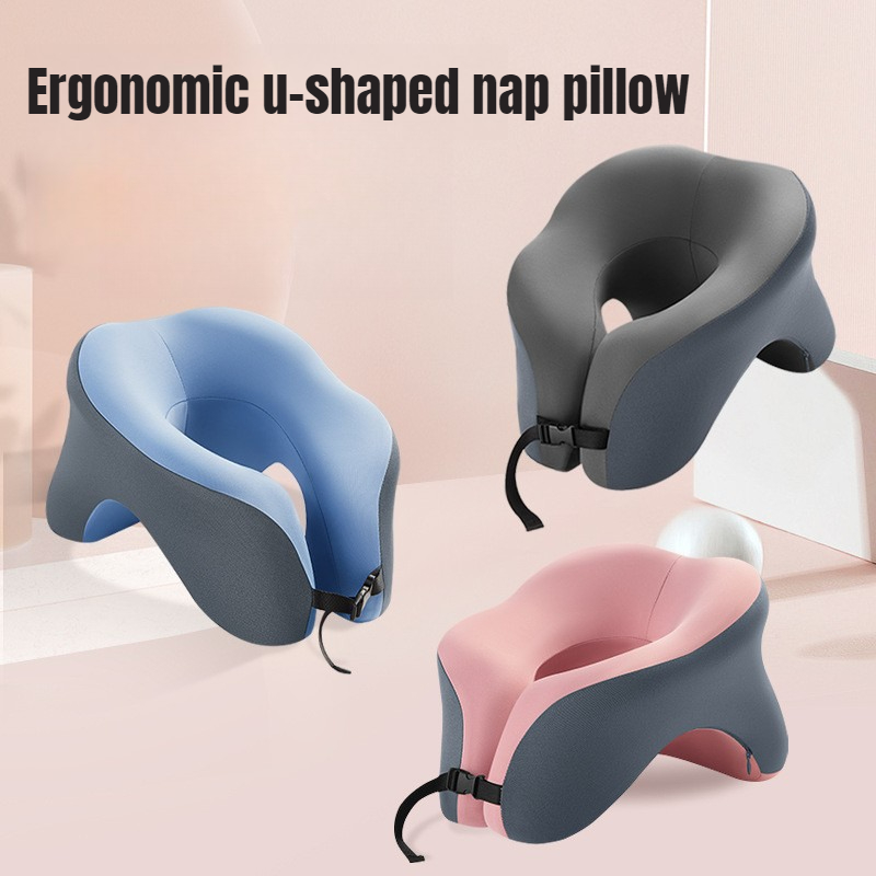 Portable U-shaped Travel Pillo - Home Office Head recension och pris