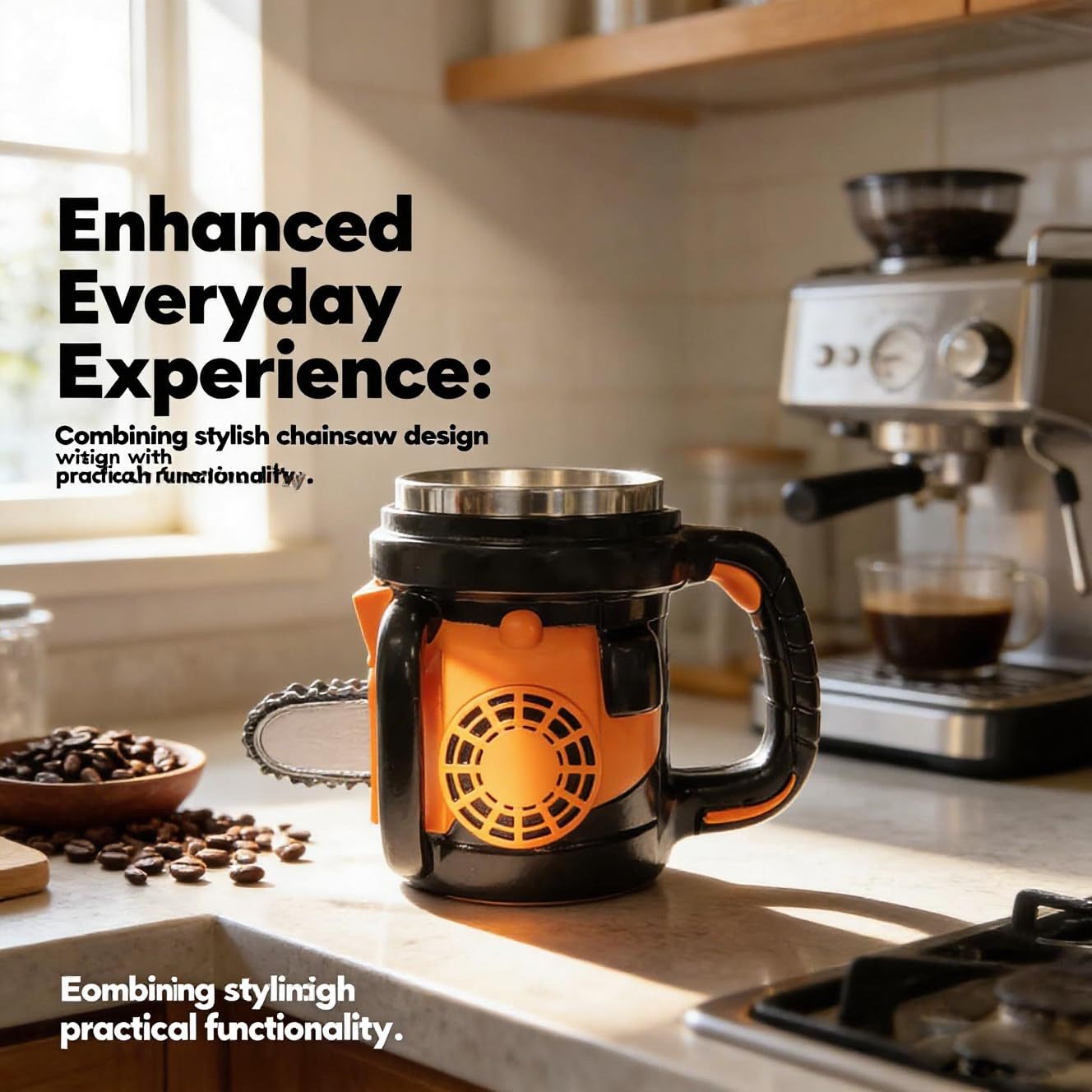 400ml Chainsaw Design Coffee T - Home Office Design Ideas recension och pris