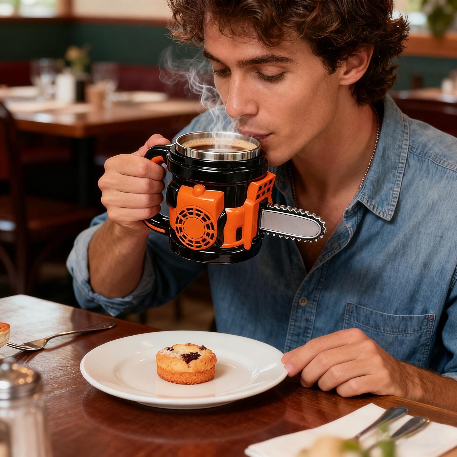 400ml Chainsaw Design Coffee T - Home Office Design Ideas recension och pris