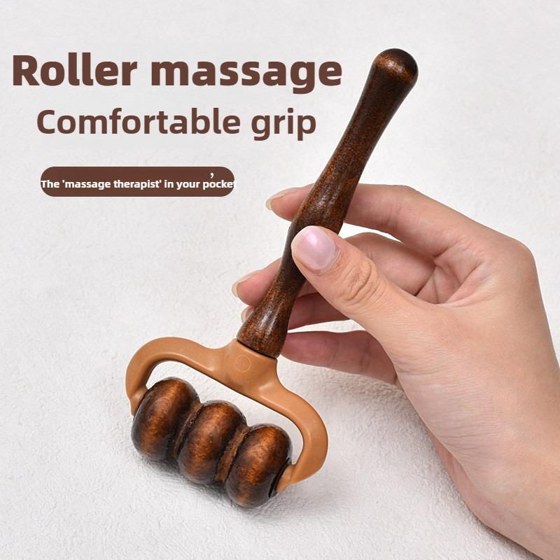 Wooden Massage Roller Handheld - Home Office Head recension och pris