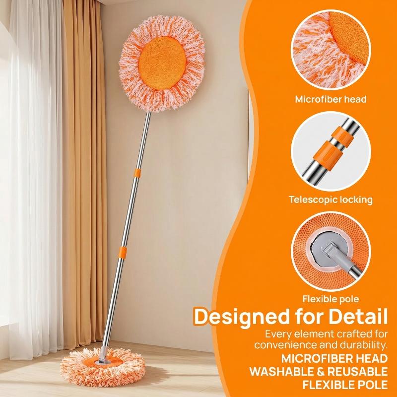 Wet Sunflower Mop with Flexibl - Home Office Head recension och pris