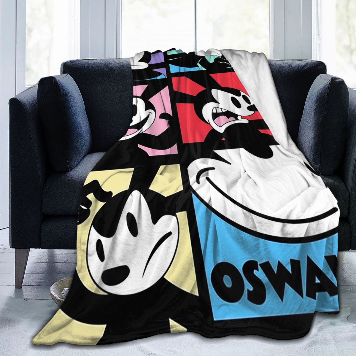 Mood Board Oswald Blankets Fla - Home Office Mood Board recension och pris