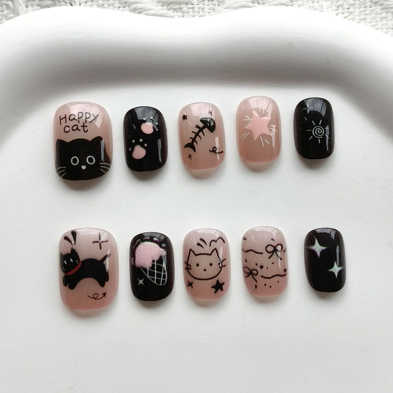 10Pcs Korean Style Cute Short  - Home Office Head recension och pris