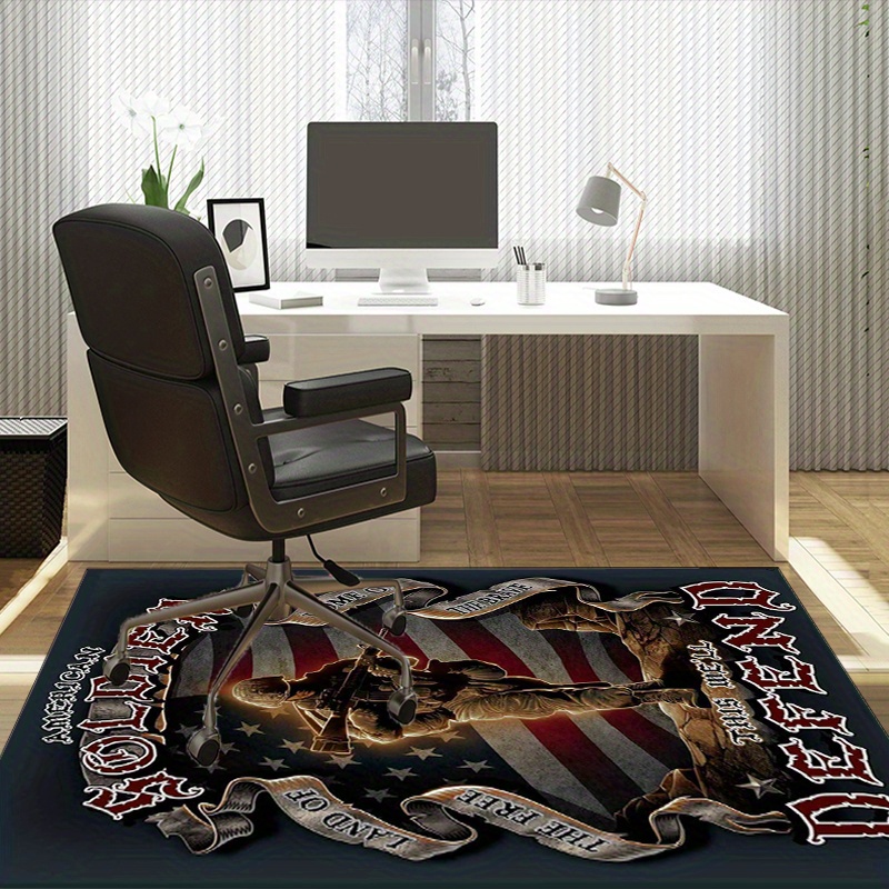 American Soldier Patriotic Rug - Home Office Design Ideas recension och pris