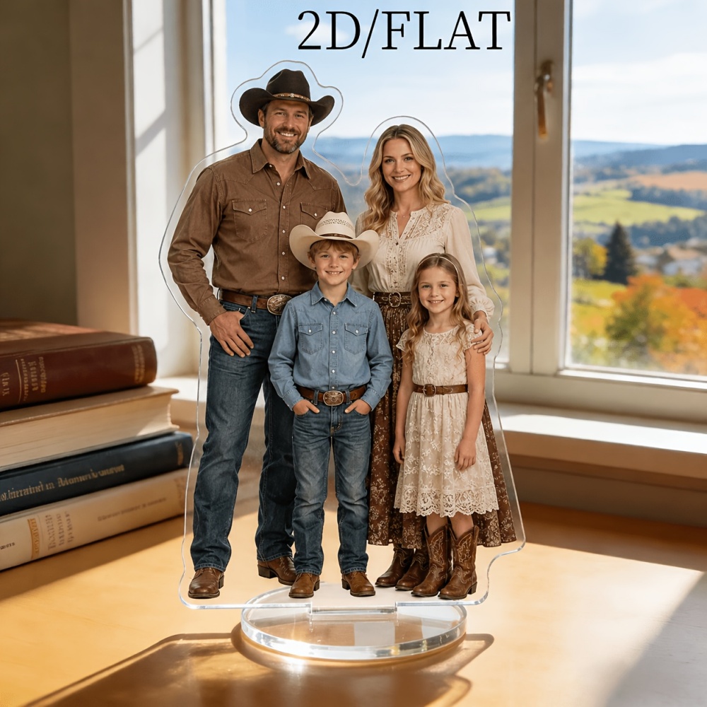 1Pc 2D Flat Custom Photo Acryl - Home Office Ideas recension och pris