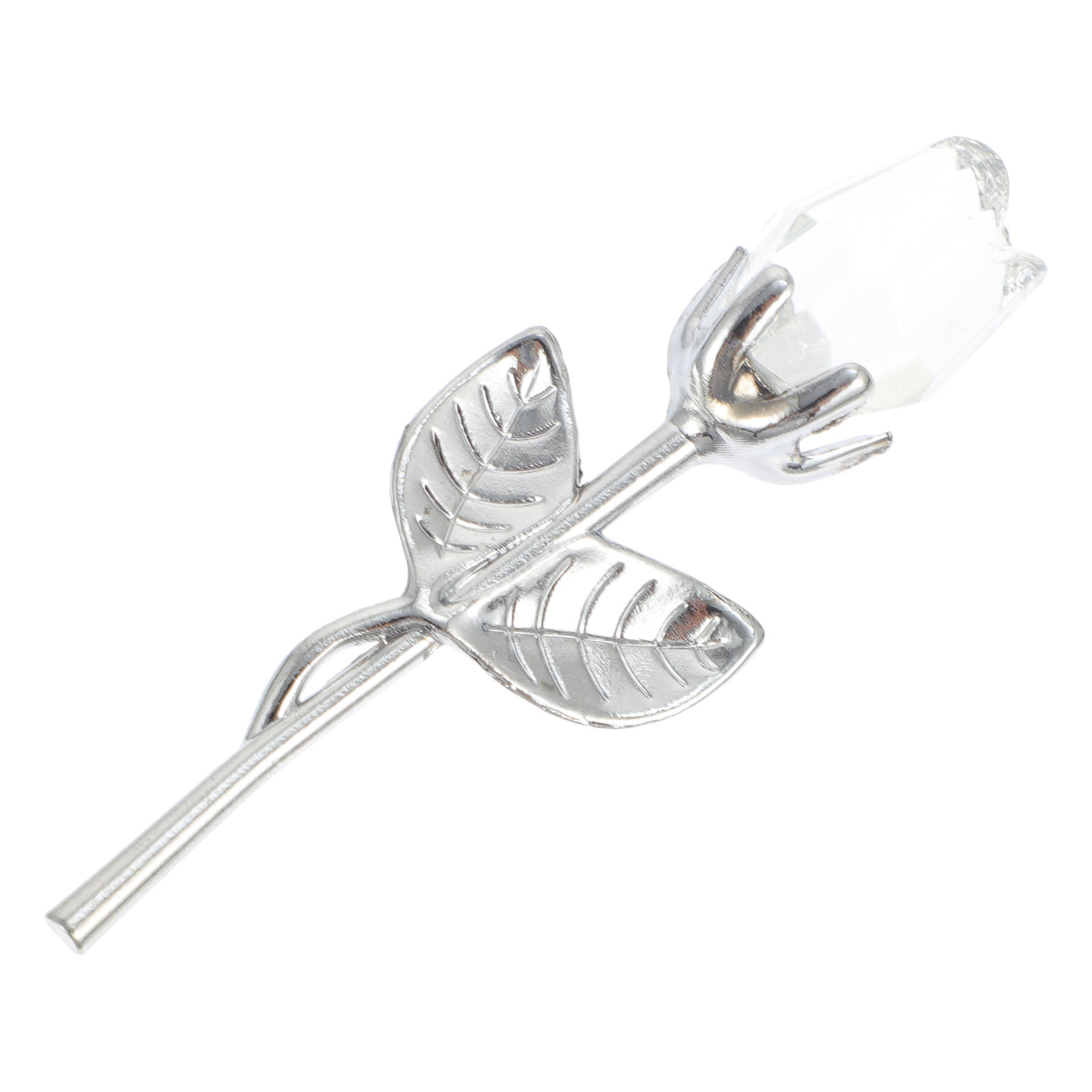 Clear Glass Rose Crystal Decor - Home Office Design Ideas recension och pris