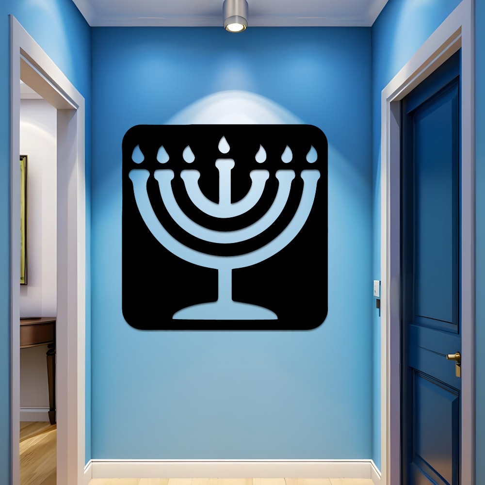 CIFBUY Vintage Menorah Metal W - Home Office For recension och pris