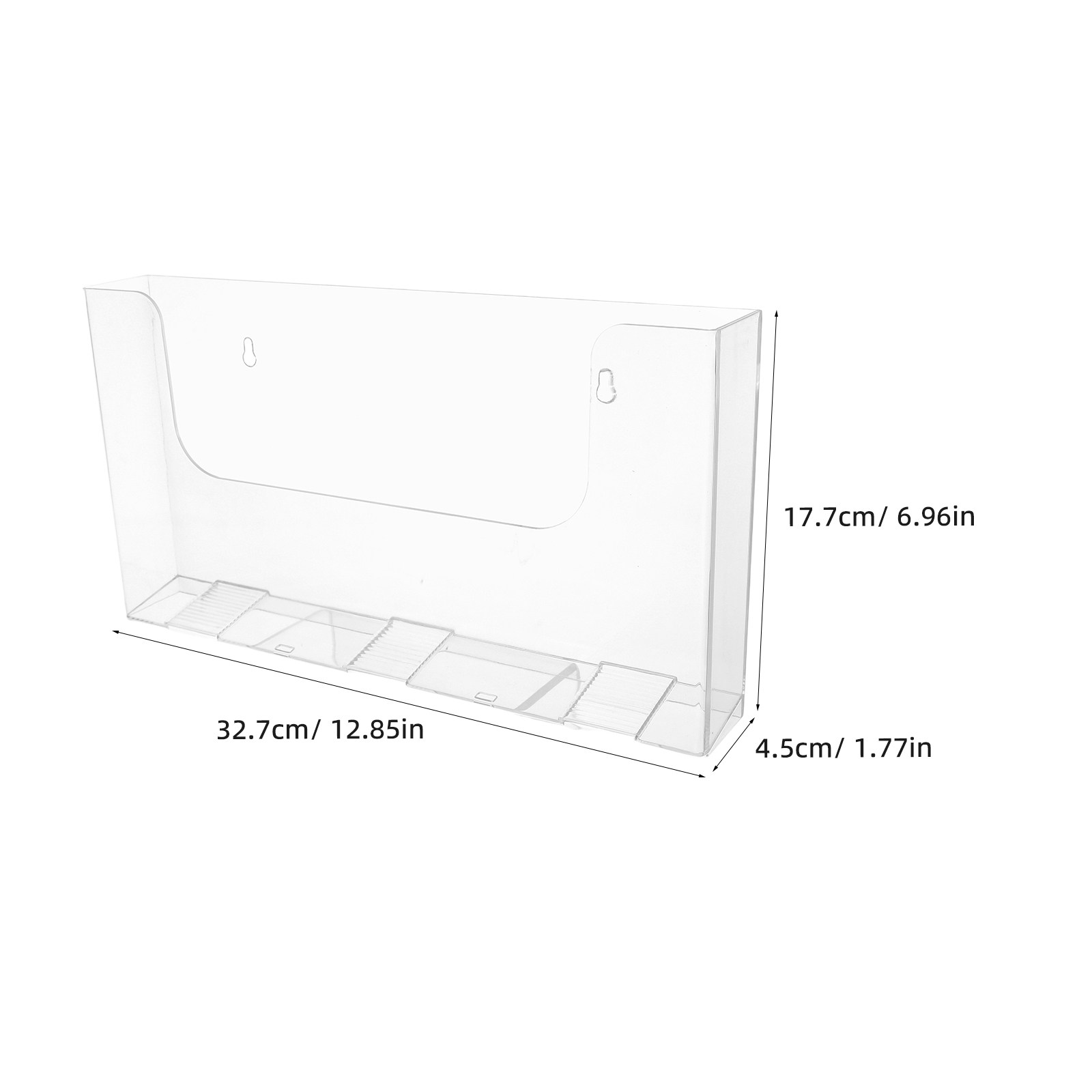 2Pcs Acrylic Wall File Holders - Home Office Wallpaper recension och pris