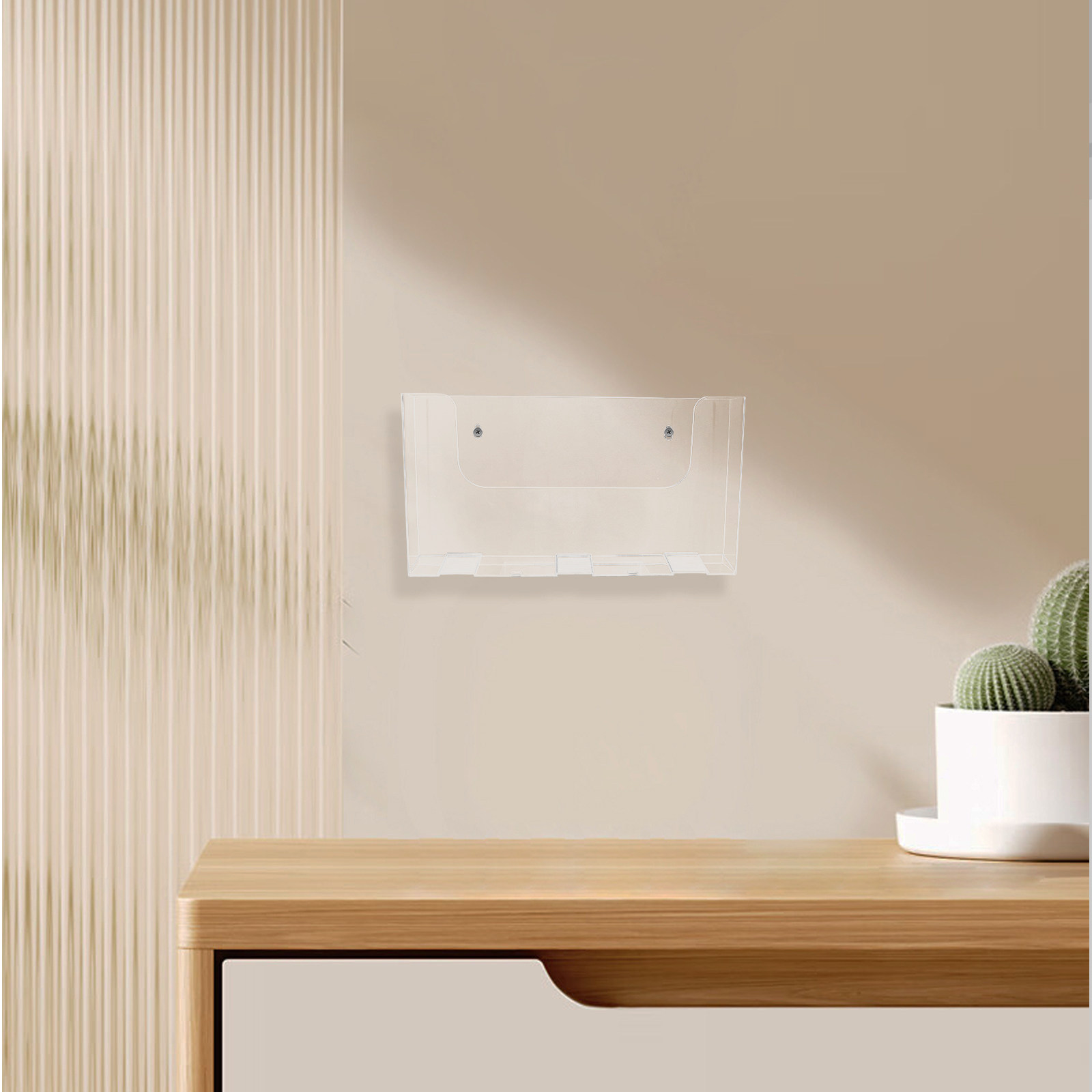 2Pcs Acrylic Wall File Holders - Home Office Wallpaper recension och pris