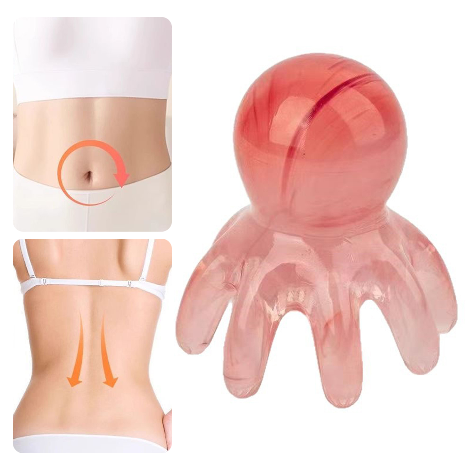 Octopus Shape Scalp Massage Co - Home Office Head recension och pris