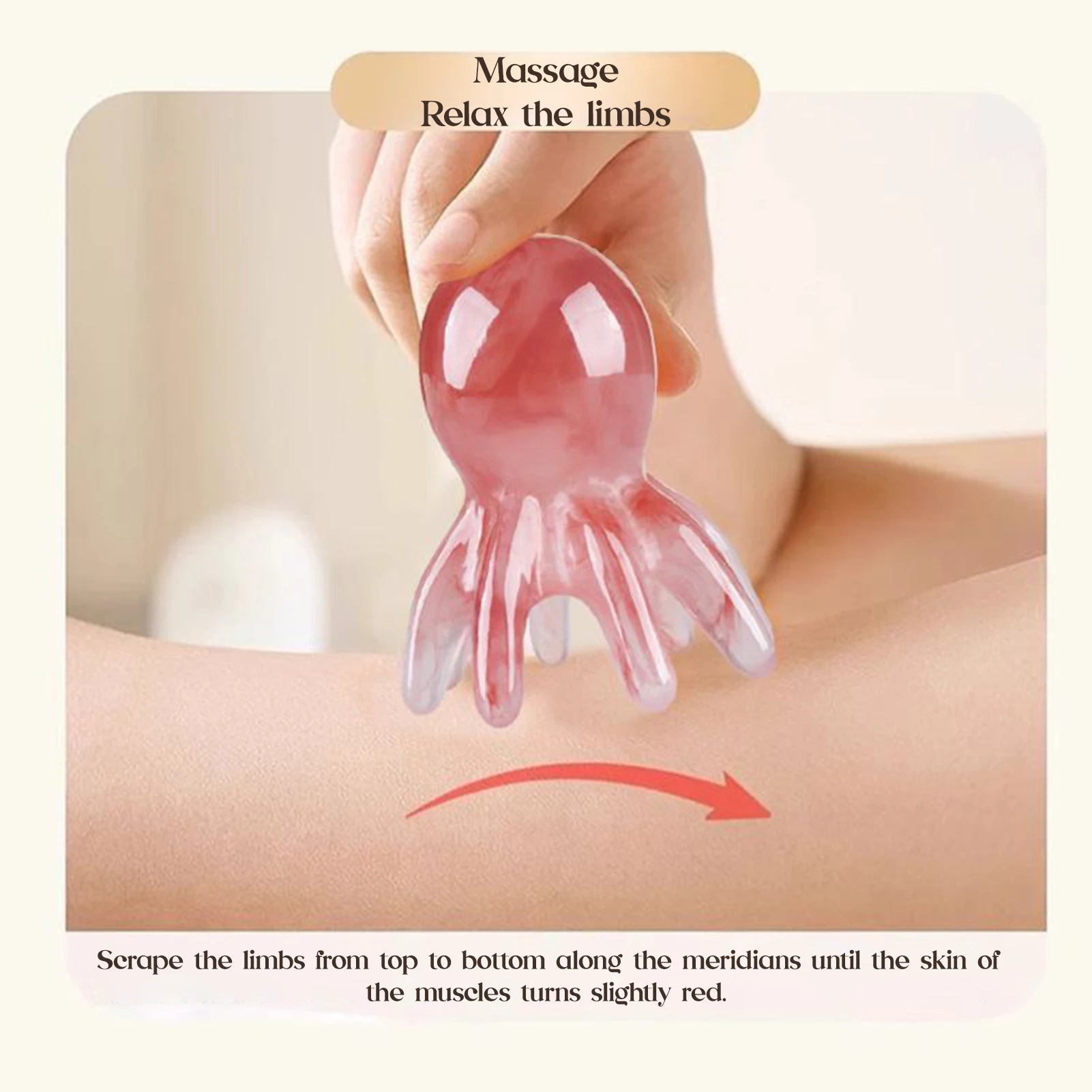 Octopus Shape Scalp Massage Co - Home Office Head recension och pris